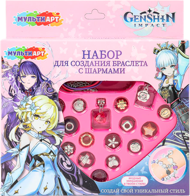 Набор для создания украшений MultiArt Genshin / BRAC-122823GEN