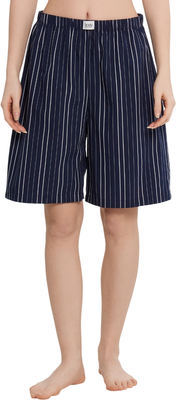 Шорты домашние Mark Formelle 132296 (р.170-102, белая полоска на море/декор)