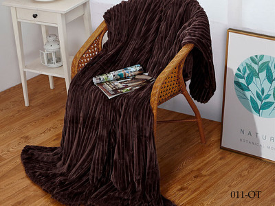 Плед Реноме 1.5сп 011 (жаккард орризонте графитовый, пакет)