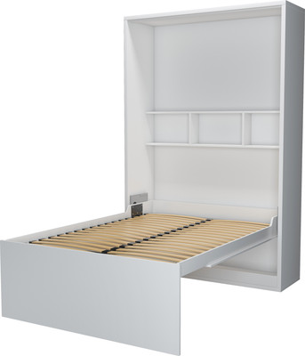 Шкаф-кровать трансформер Макс Стайл Fidji Egger 140x200x36 (белый классический W960 ST7)