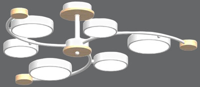 Люстра LED4U L3207-840 WH