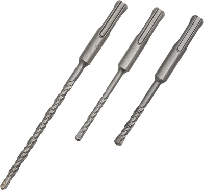 Набор буров Vertex Tools SDS+ 5x110 , 6х110, 6х160мм / 999-05-06