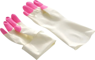 Перчатки хозяйственные Oceanica ПВХ эластичные суперпрочные / VGCF001 (S)