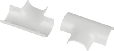 Кабель-канал ЭРА Т-образный угол T-KK-30-13-FW / Б0064966 (2шт, белый)