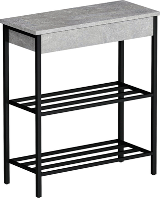 Полка для обуви Макс Стайл СтН-710 (бетон темный)