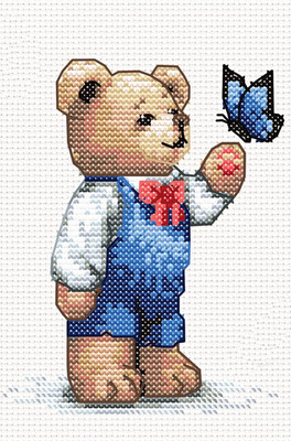 Набор для вышивания Школа талантов Плюшевый мишка / 10732308