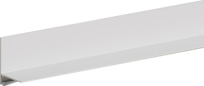Микроплинтус Profiling L щелевой 2.7м (пружины 7шт, белый матовый)