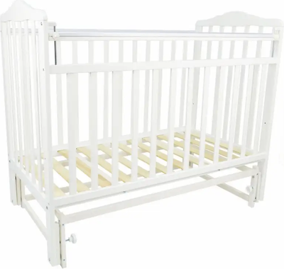 Детская кроватка INDIGO Милана NEW+ / 3154601 (белый)