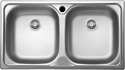 Мойка кухонная КромРус EC 189 RUS (без сифона)