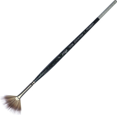 Кисть для рисования ГАММА Модерн. Синтетика веерная №2 / 1006002