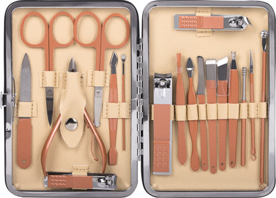 Набор для маникюра WBZ 18 в 1 / 609488 (розовый)