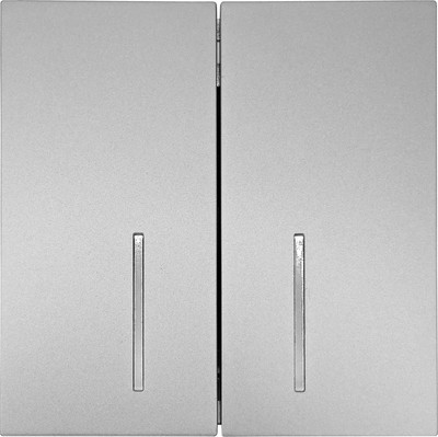 Выключатель Lezard Zima 704-7488-112QC (серый матовый)