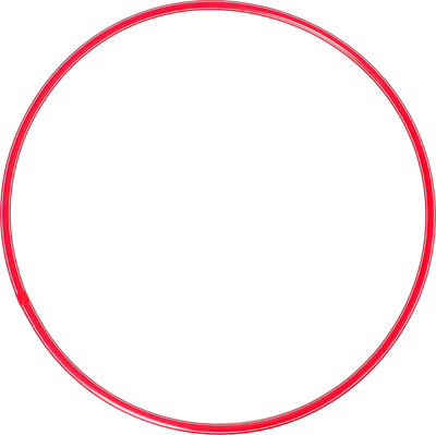 Обруч для художественной гимнастики Соломон 1209323 (красный)