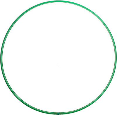 Обруч для художественной гимнастики Соломон 1209335 (зеленый)