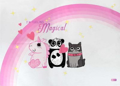 Бювар Феникс+ Единорог, панда и кот / 69113