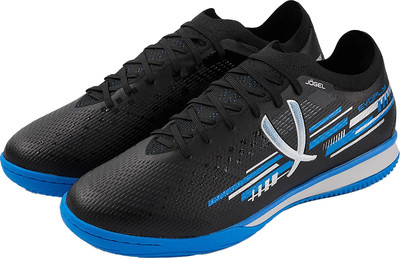 Бутсы футзальные Jogel Evofly IN PRO (р.42, черный/голубой)