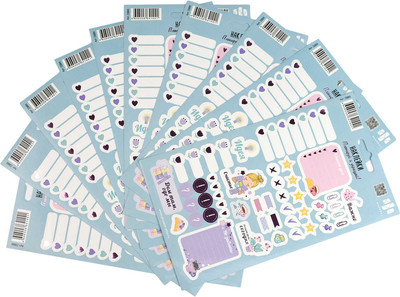 Набор наклеек Феникс+ Пастельный чек-лист / 70884