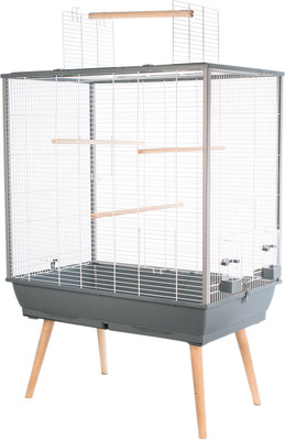 Клетка для птиц Zolux Neo Jili 80 / 104137GRI (серый)