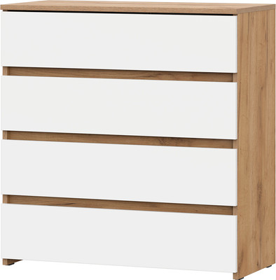 Комод Mio Tesoro Некст 1 4 ящика (дуб золотой/белый)