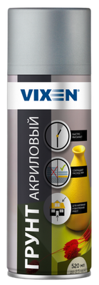 Грунтовка Vixen Акриловый VX22002 (520мл, серый)