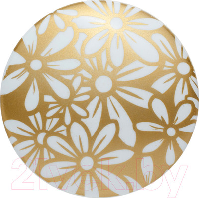 Клипса для штор АС ФОРОС Орхидея 22Ц4 (ромашка/матовое золото)