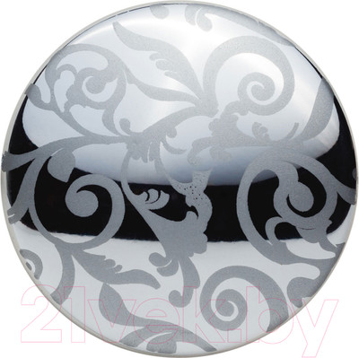 Клипса для штор АС ФОРОС Орхидея 1У (хром/сатин)