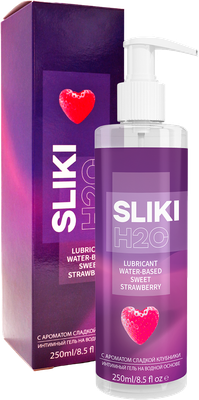Лубрикант-гель Sliki Клубничный (250мл)
