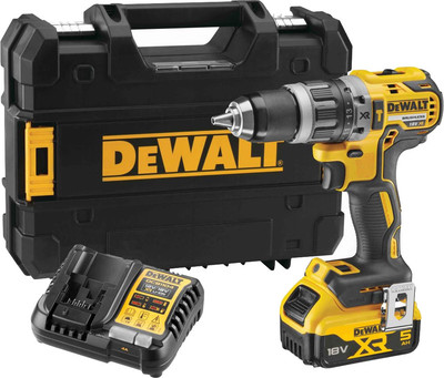 Профессиональная дрель-шуруповерт DeWalt DCD796P1