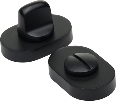 Фиксатор дверной защелки Lockstyle WC MOV AL6 (черный)