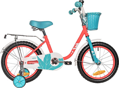 Детский велосипед Novatrack Maple 16 / 164MAPLE.NPN5 (неон розовый, разобранный, в коробке)