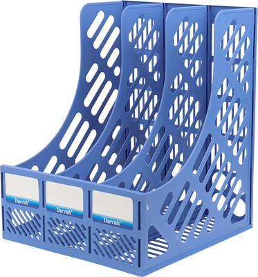 Лоток для бумаг Darvish DV-6466BL (синий)