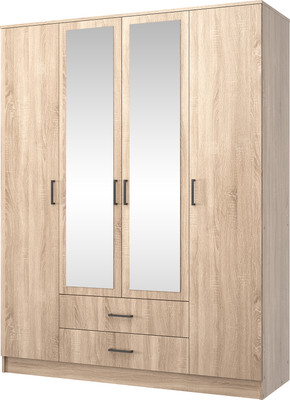 Шкаф Mio Tesoro Хюгге 4D2S Z (дуб сонома)