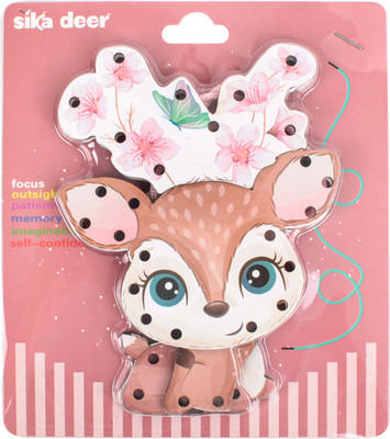 Развивающая игрушка Darvish Шнуровка. Олененок / SR-T-3693-6