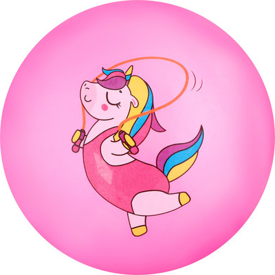 Мяч детский Zabiaka Единорожка со скакалкой / 7373201