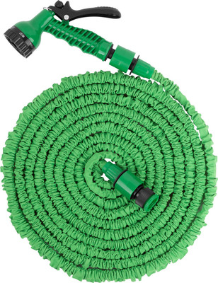 Набор поливочный FIT 5-15м и Пистолет для полива, 7 режимов / 77288