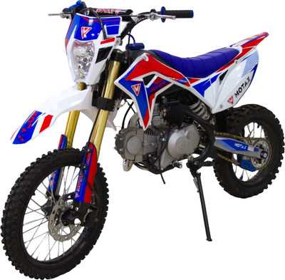Мотоцикл Motax MX 125 17/14 (черный/белый/синий)