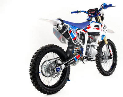 Мотоцикл Motax XR 250 21/18 (черный/белый/синий)