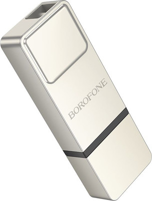 USB flash накопитель Borofone BUD6 64Gb USB 3.0 (металлик)