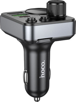 FM-модулятор Hoco E86 (металлик)