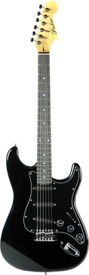 Электрогитара Fabio ST100 Double BK (с комплектом аксессуаров)