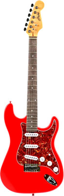 Электрогитара Fabio ST100 MATT RD (с комплектом аксессуаров)