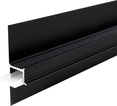Плинтус Profiling Теневой с подсветкой ПЛ-28/13 (2.7м, черный)