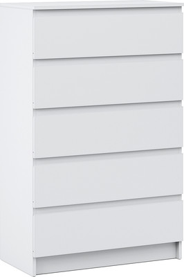 Комод Империал Оникс Вайт 5ящ (белый)