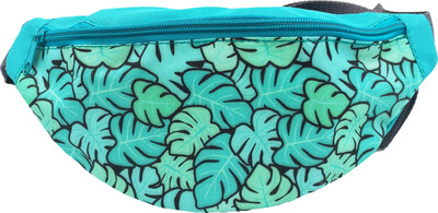 Сумка на пояс Centrum Листья / 72050 (голубой)