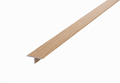 Профиль декоративный Русский Профиль Т-образный 26мм 2.7м (дуб светлый)