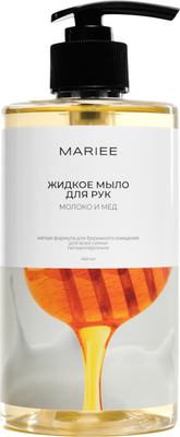 Мыло жидкое Mariee Молоко и мед (460мл)