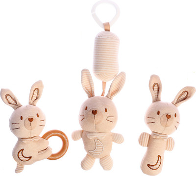 Набор погремушек Крошка Я Зайчик / 10657491 (3шт)
