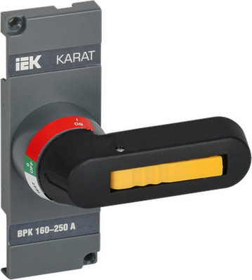 Рукоятка для рубильника IEK Karat для ВРК 160-250А / KA-VR10D-RY-0160-0250