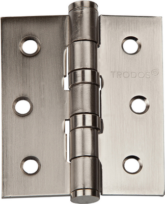Петля дверная Trodos 75x62x2.5 б/к (никель)