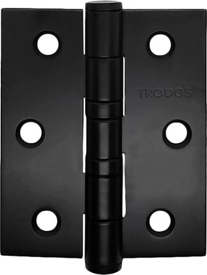 Петля дверная Trodos 75x62x2.5 б/к (черный)
